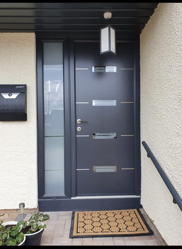 Anthracite Grey Madrid Front Door Palladio Doors