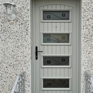 Agate Grey Oxford Front Door