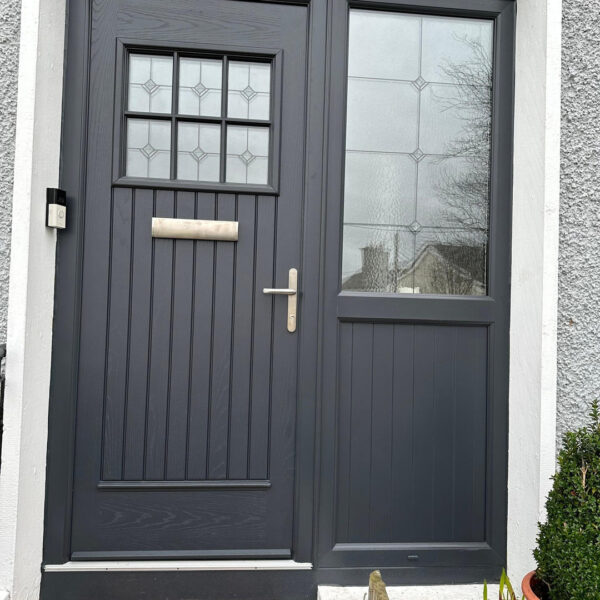 Anthracite Grey Dublin Front Composite Door