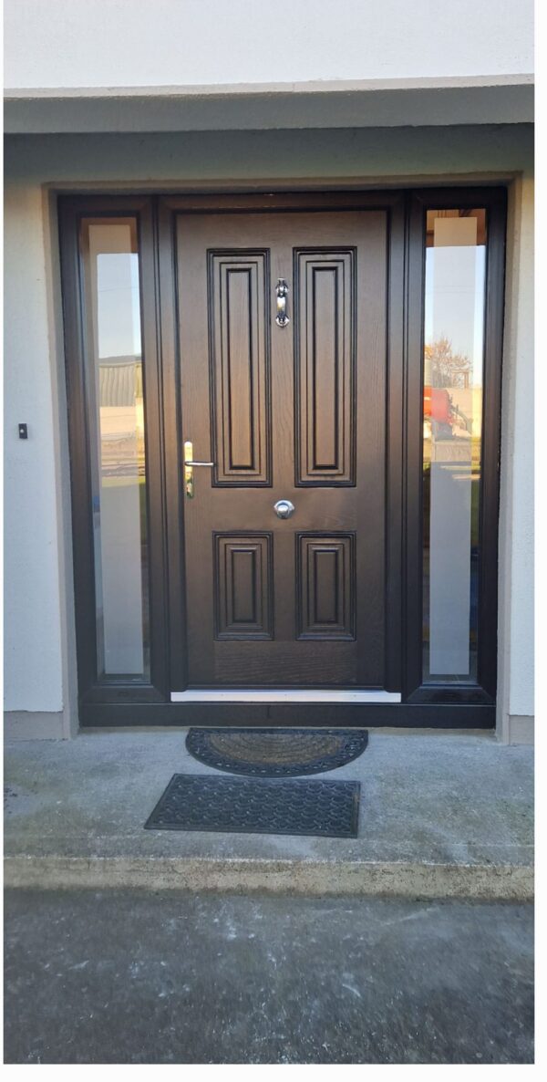 Bog Oak Palermo Solid Composite Front Door