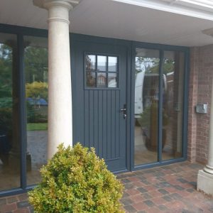 Anthracite Grey Dublin Front Door Style