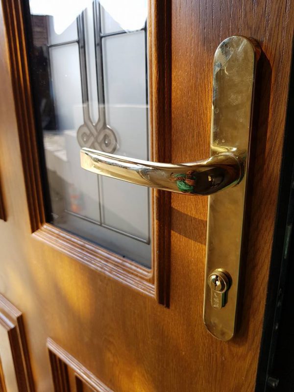 Gold Lever Handle
