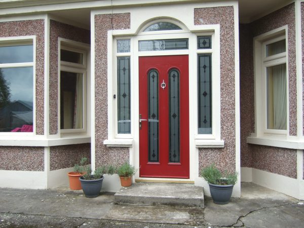 Red San Marco Front Composite Door