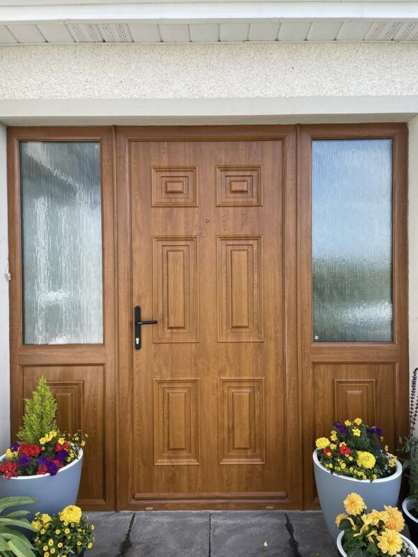 Light Oak Georgian Solid Door