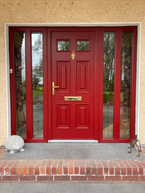 Red Georgian 1 Door