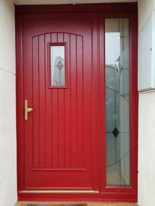 Red Joyce Door