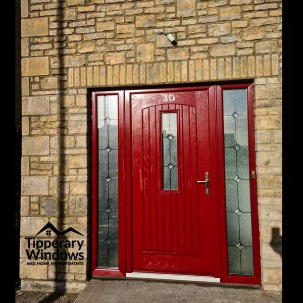 Red Albany Door