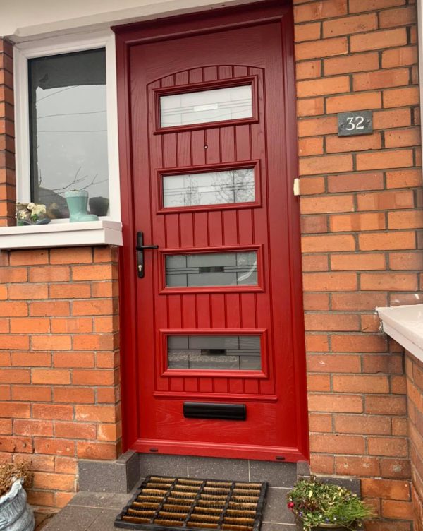 Red Oxford Door