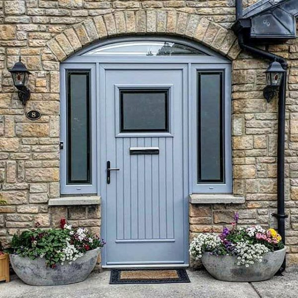 Silver Grey Kildare Front Door