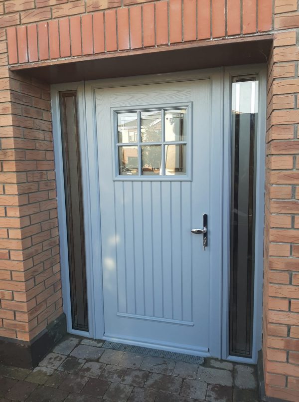 Silver Grey Dublin Door