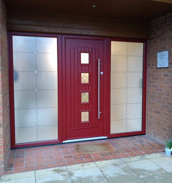 Red Belfast Door