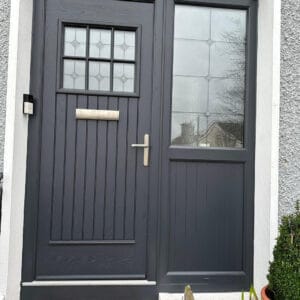 Anthracite Grey Dublin Front Composite Door