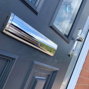 Bright Chrome Letterplate