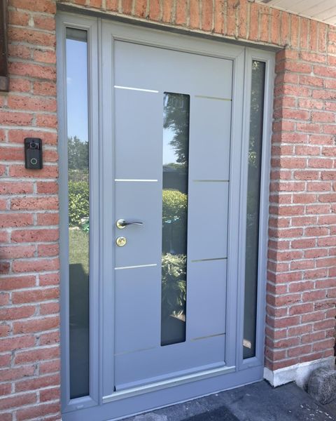 Silver Grey Gauguin Door