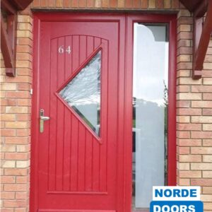 Red Monet Door
