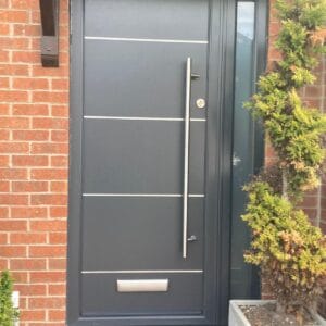 Anthracite Grey Milan Front Door