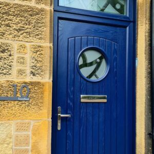 Blue Viking Door