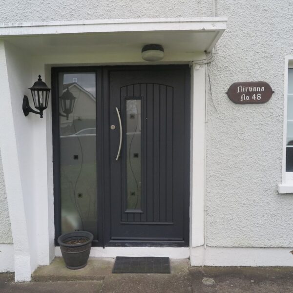 Anthracite Grey Rome Composite Door