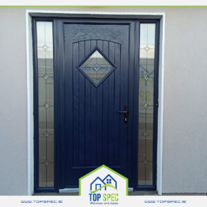 Blue Edinburgh Door