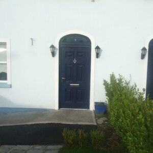 Blue Georgian Solid Front Door