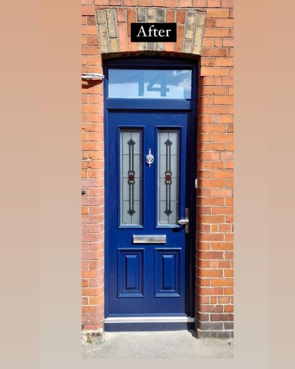 Blue Palermo Door
