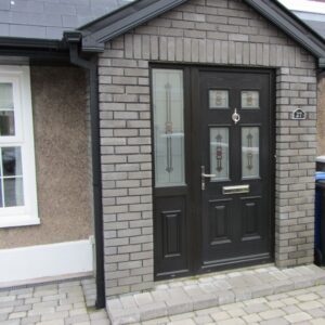 Bog Oak Georgian 2 Front Composite Door