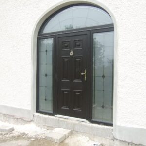 Bog Oak Georgian Solid Front Door