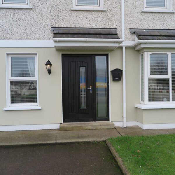 Bog Oak Rome Front Door