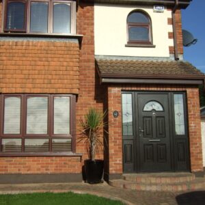 Bog Oak Sunbeam 1 Front Door
