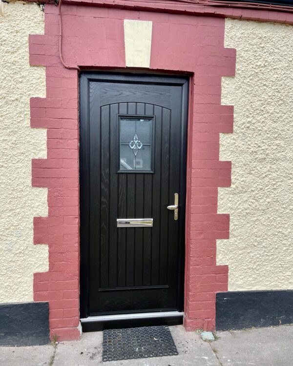 Bog Oak T&G Glazed Composite Front Door