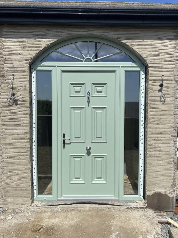 Chartwell Green Georgian Solid Door