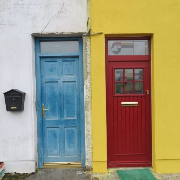 Dublin Front Door In Cherry Red