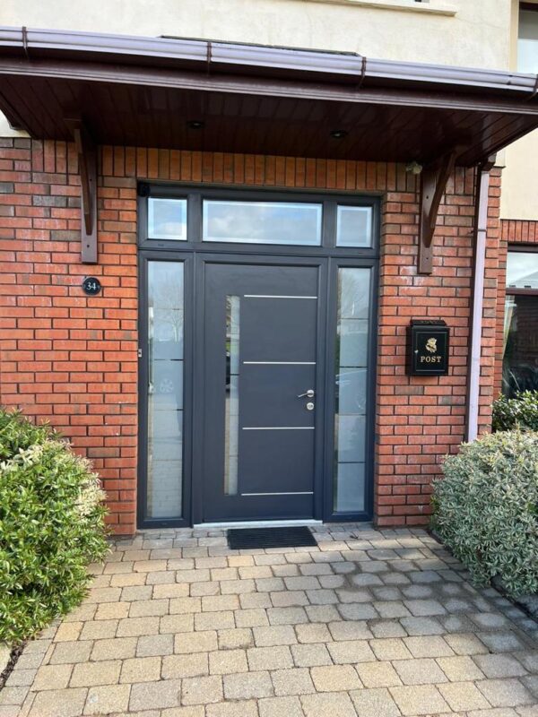 Anthracite Grey Barcelona Front Door Anthracite Grey Barcelona Front Door