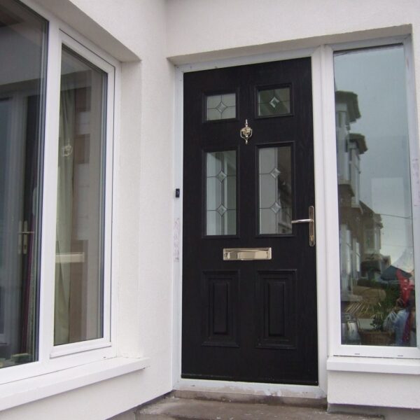Bog Oak Georgian 2 Composite Door