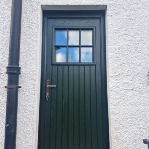 Green Dublin Door
