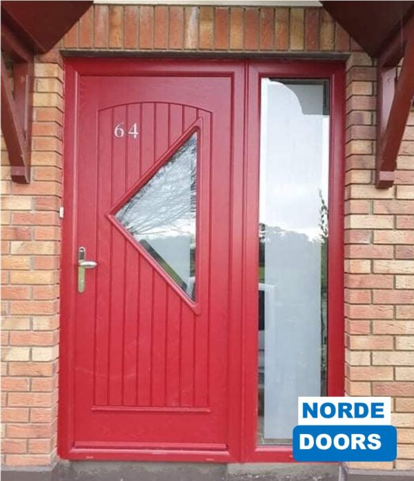 Red Monet Door