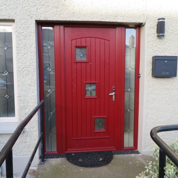 Red London Door