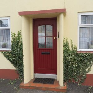 Red San Tiago Door