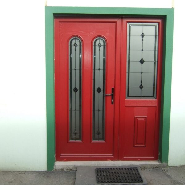Red San Marco Composite Door