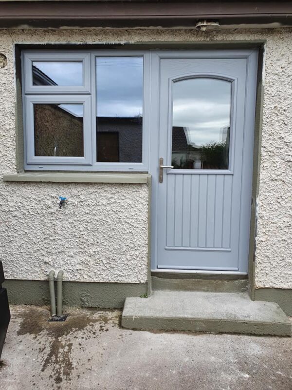 Silver Grey Giza Composite Door Silver Grey Giza Composite Door