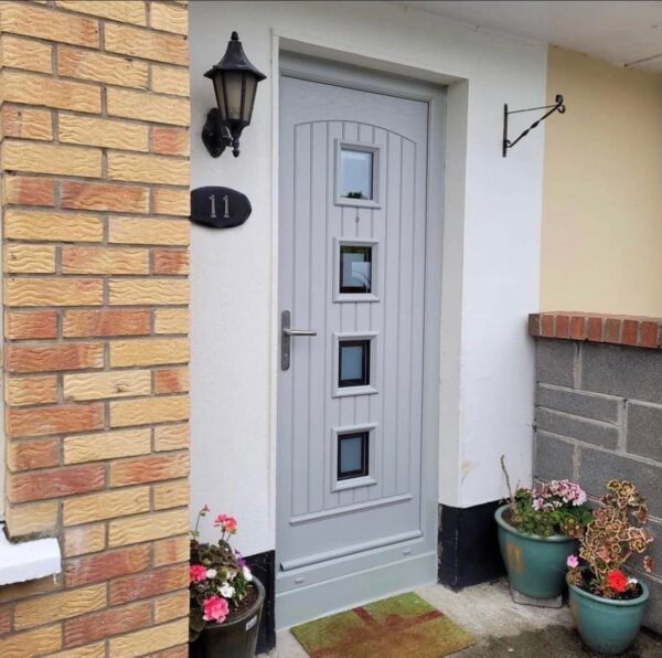 Silver Grey Belfast Door Silver Grey Belfast Door