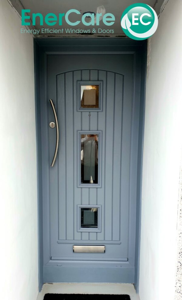 Silver Grey Kensington Front Door