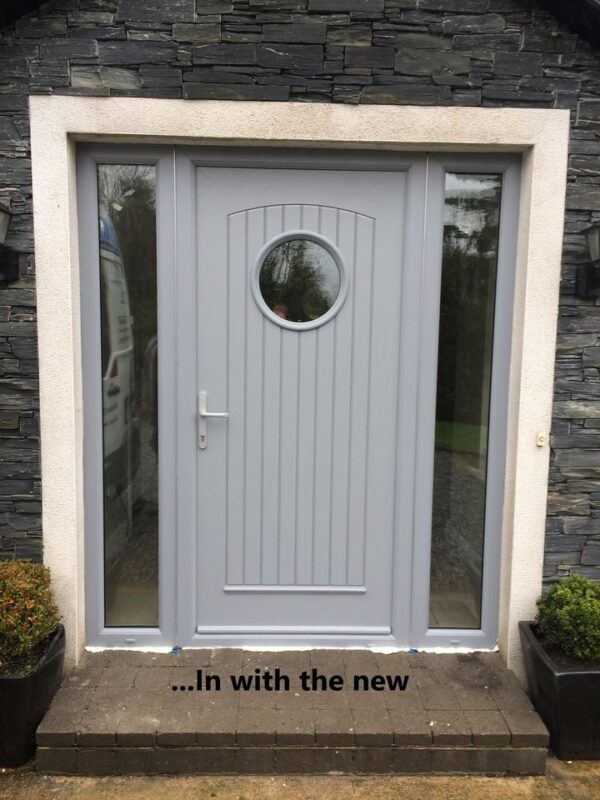 Silver Grey Viking Door Silver Grey Viking Door