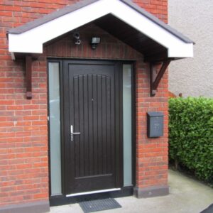 Bog Oak T&G Solid Composite Front Door