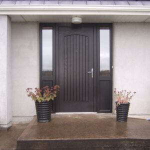 T & G Solid Composite Bog Oak Front Door
