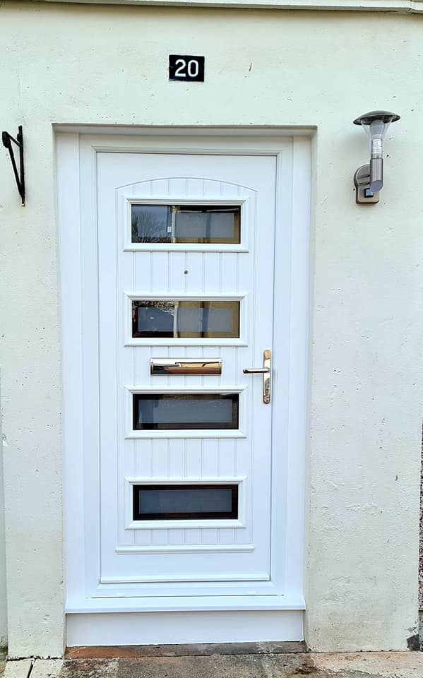 White Oxford Front Door