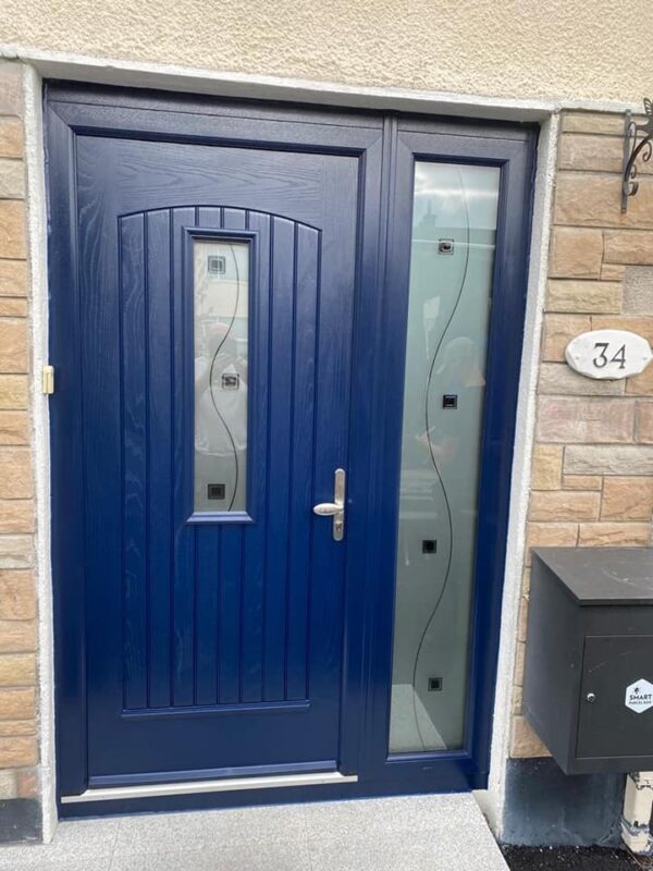 Blue Albany Door Blue Albany Door