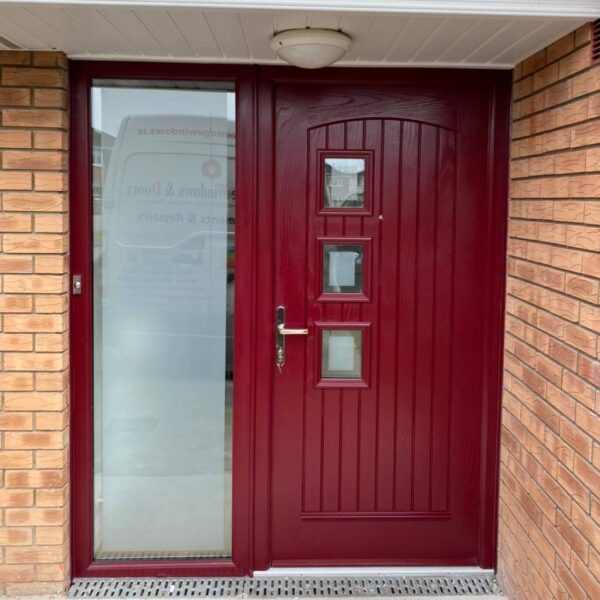Burgundy Cashel Door Burgundy Cashel Door