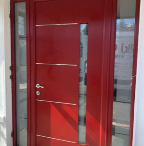 Red Barcelona Front Door